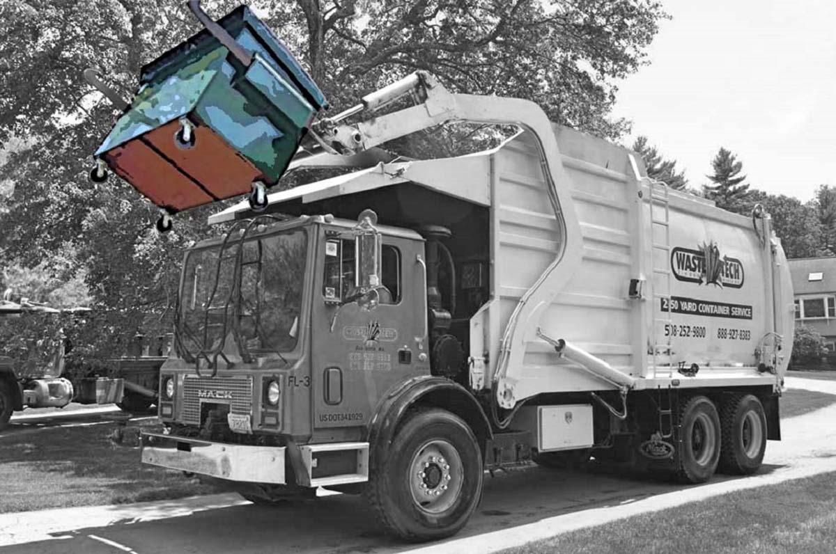 front load dumpster service